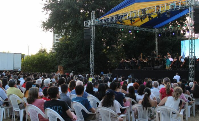 Por primera vez se presentaron en el marco de una Escuela de Verano fuera de Concepción.