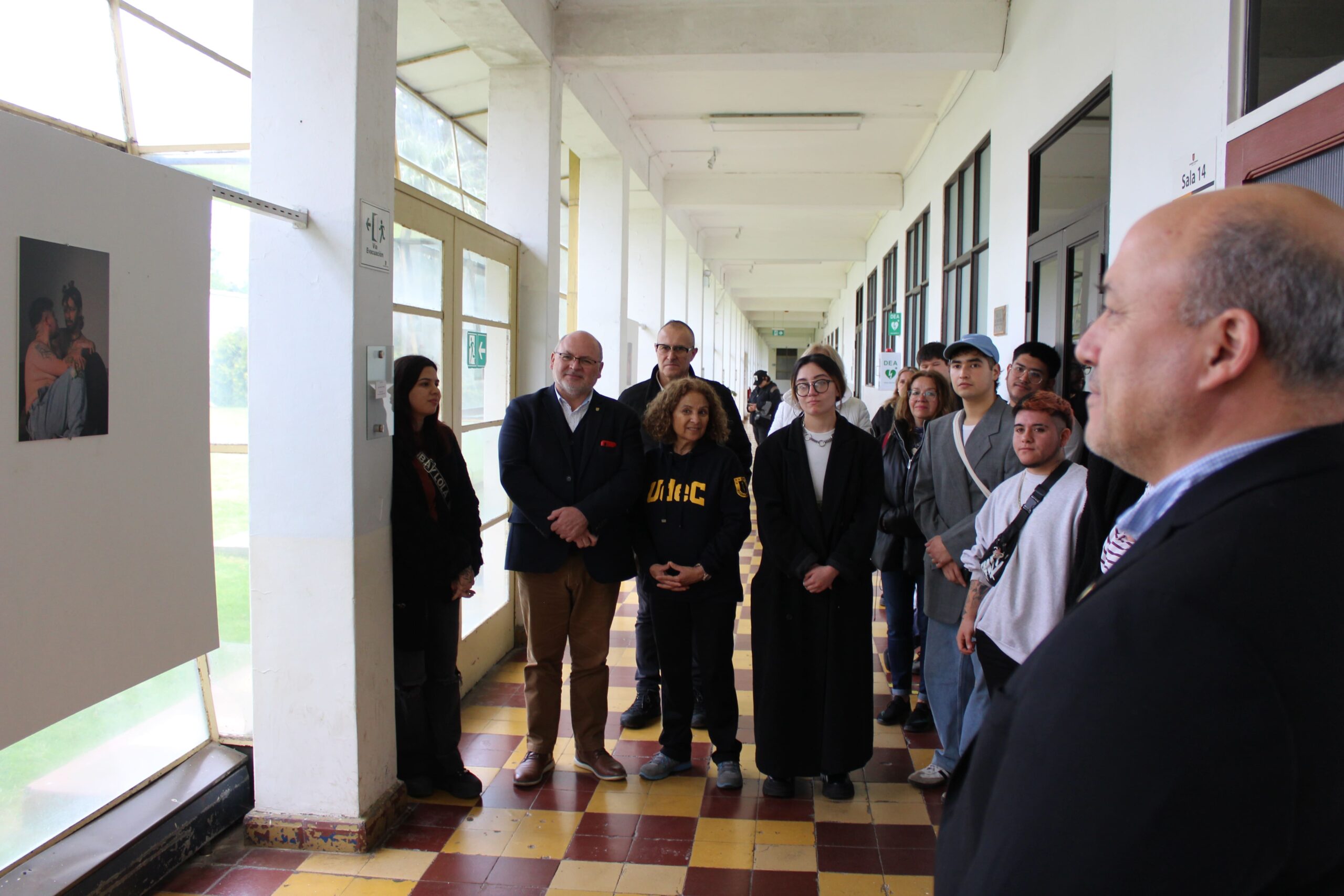 La exposición fue presentada a los distintos estamentos de la comunidad universitaria del Campus Chillán de la UdeC.